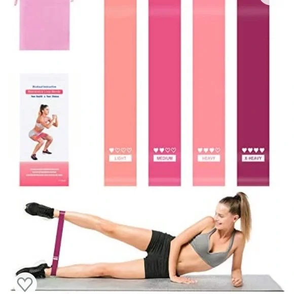 Portzon Resistance Loop Exercise Bands - Picture 2 of 8